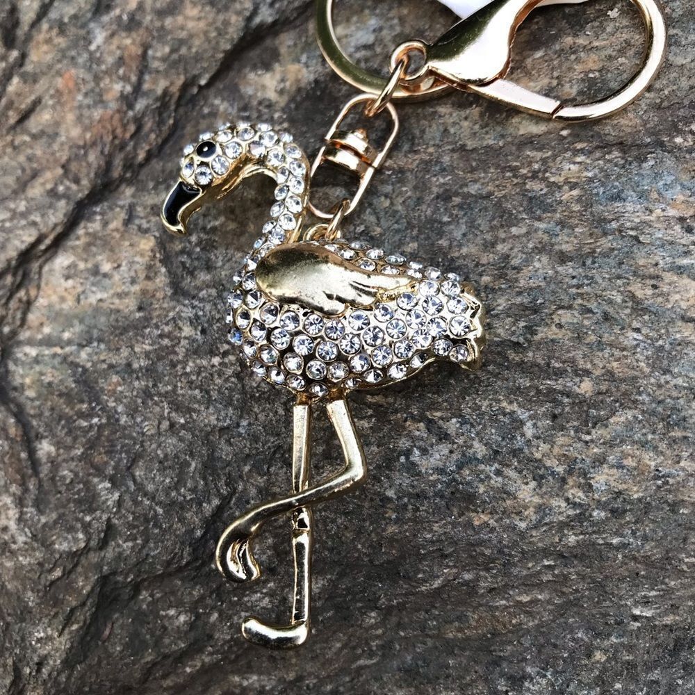 Flamingo Keychain  - Picture 8 of 9